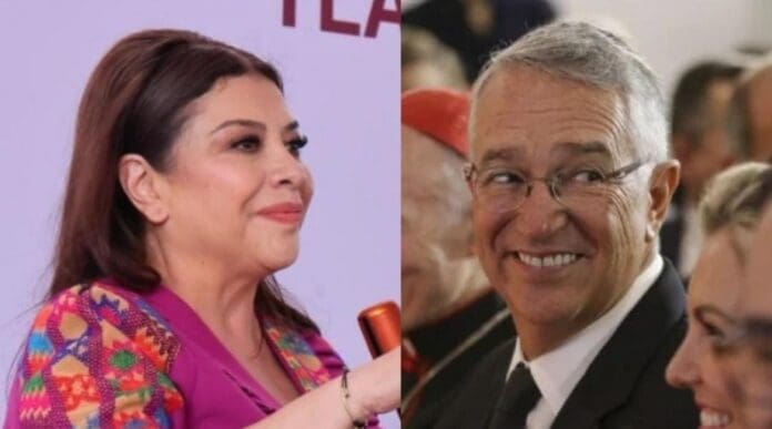 Pese a las deudas fiscales, el gobierno de Clara Brugada contrata póliza de 100 millones de pesos con Seguros Azteca.