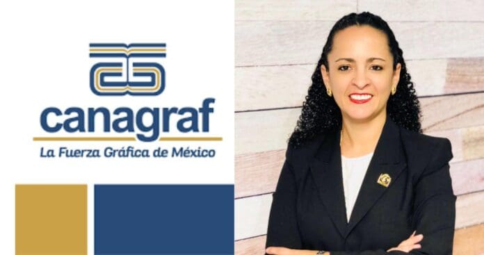 Adriana Bravo Mena toma el cargo como presidenta de la Canagraf en Playa del Carmen