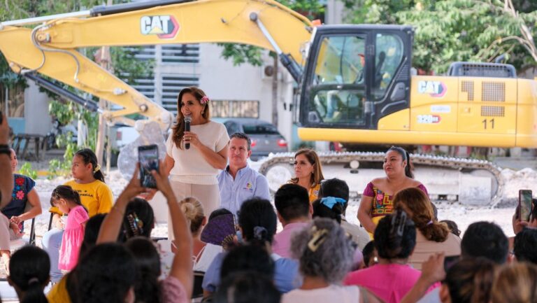 Mara Lezama respalda obras que promueven la paz y la participación ciudadana en Cancún