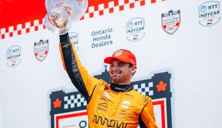 Piloto mexicano Patricio O'Ward gana el Gran Premio de Toronto en la IndyCar. Es su segunda victoria de la temporada.