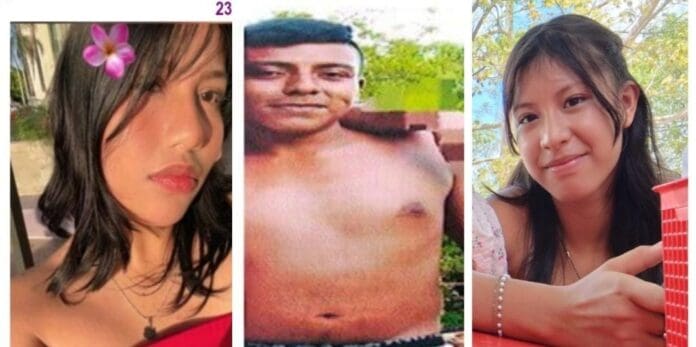 Buscan a tres personas desaparecidas en Quintana Roo, son dos menores y un hombre. Ya están activas sus fichas.