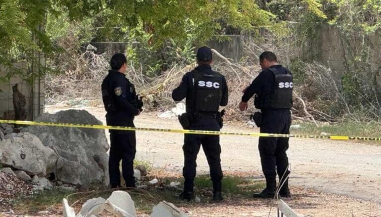 Localizan restos humanos en la Región 235 de Cancún. Se trata de un nuevo incidente en la ciudad. No hay detenidos.