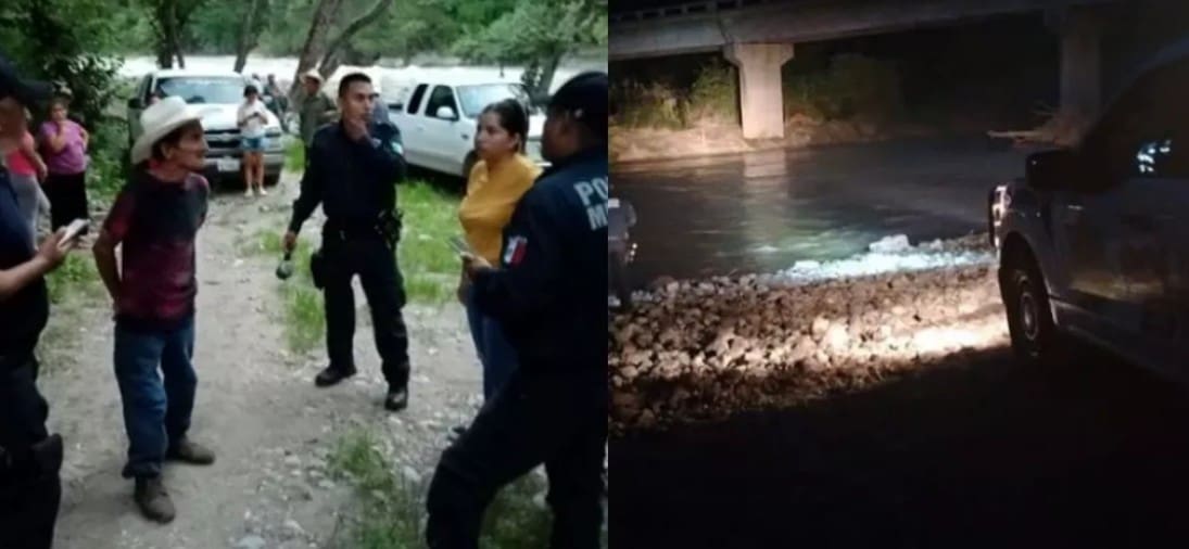 Buscan a niño de 12 años que fue arrastrado por un río en Hidalgo