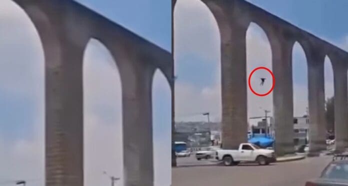 Muere hombre al caer de 60 metros en Naucalpan, Edomex