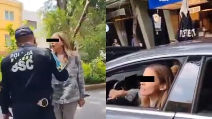 Evita “Lady Racista” ir a prisión en Cdmx; pagará 97 mil pesos y deberá disculparse con el policía