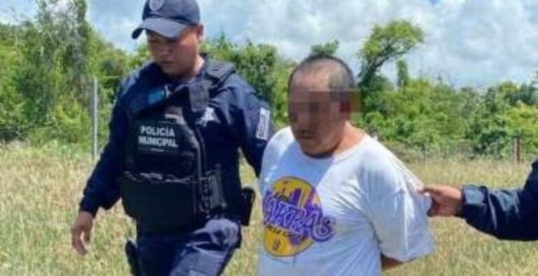 Detienen a sujeto por disparar a venado en Xcalacoco, en Playa del Carmen; Profepa se encargará de denunciarlo.