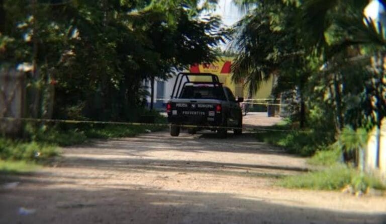 Encuentran restos humanos en la colonia Valle Verde de Cancún. Sigue la violencia de todos los días en el destino.