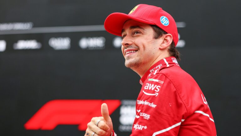Video: Charles Leclerc rompe el dominio de McLaren y logra la pole del GP de Hungría