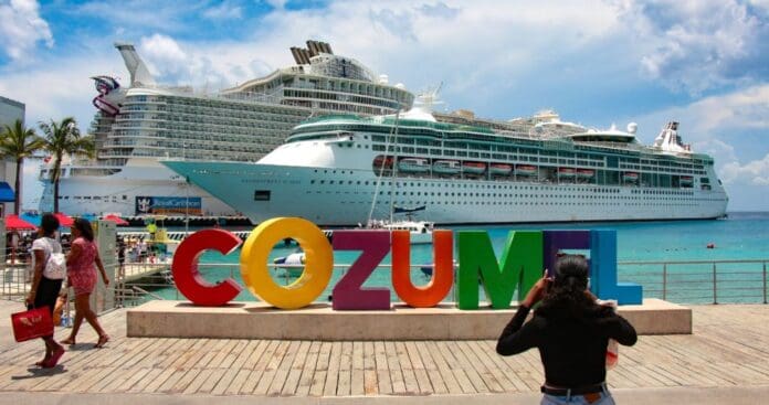 Turismo de cruceros repunta en el Caribe Mexicano; llegarán a Cozumel 17 barcos esta semana