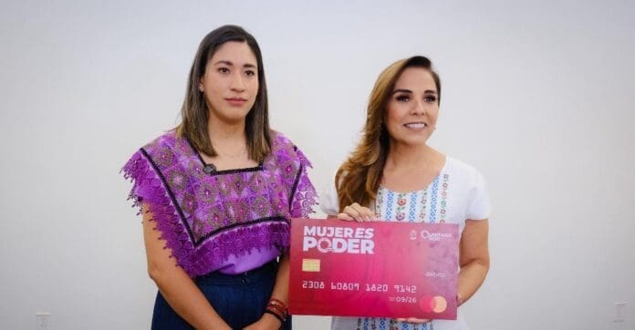 Anuncia Mara Lezama descuentos del 10% a beneficiarias de Mujer es Poder y Mujer es Quintana Roo, en apoyo a su economía.