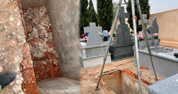 Adulta mayor es hospitalizada tras caer en una tumba en Cdmx