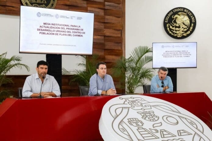 Continúan los trabajos para actualizar el PDU del Centro de Población de Playa del Carmen