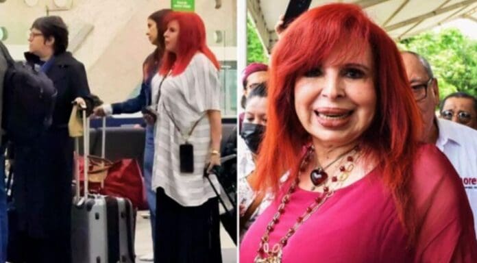 Layda Sansores viaja a Ámsterdam en plena crisis de seguridad en Campeche