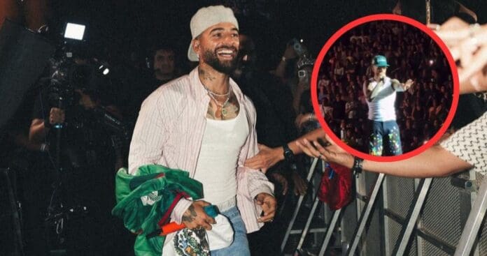 Video: Maluma detiene su show para regañar a una fan por llevar a su bebé en CDMX