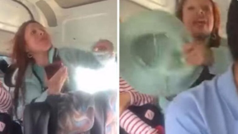 Video: "Lady Combi" agrede con insultos racistas a pasajeros del transporte público en Ixtapaluca, Edomex