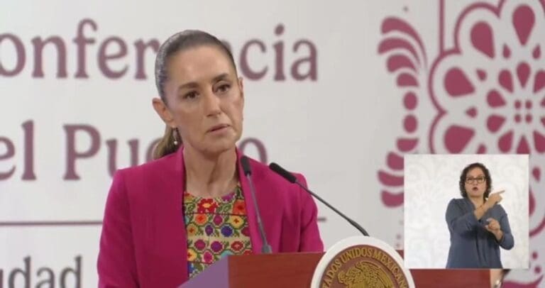"Hay ciudades con más delitos", responde Claudia Sheinbaum Pardo tras las críticas de Donald Trump a Cdmx.