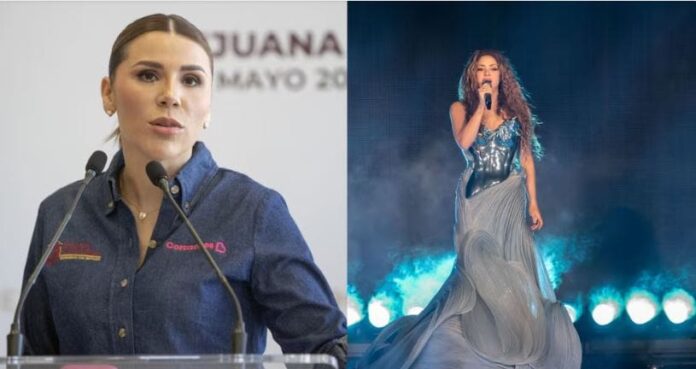 Video: Abuchean a la gobernadora Marina del Pilar durante concierto de Shakira en Tijuana, Baja California