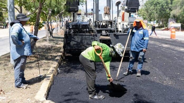 Gobierno de Estefanía Mercado inicia histórica repavimentación del Arco Vial con inversión cercana a 25 millones de pesos