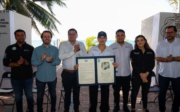 Playa del Carmen recibe ocho Distintivos Blue Flag y se reafirma como el destino turístico con más playas públicas en Quintana Roo