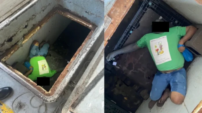 Hallan muerto a adulto mayor dentro de un refrigerador en Brasil