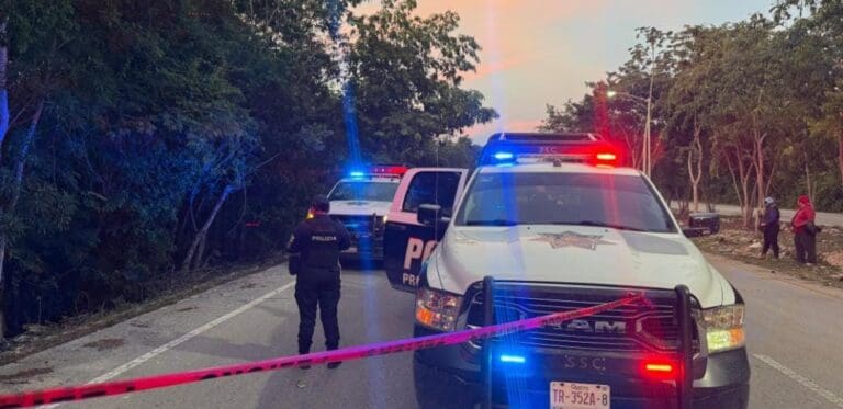 Localizan un cuerpo descuartizado en la Zona Continental de Isla Mujeres. Continúa la violencia en el área cercana a Cancún.