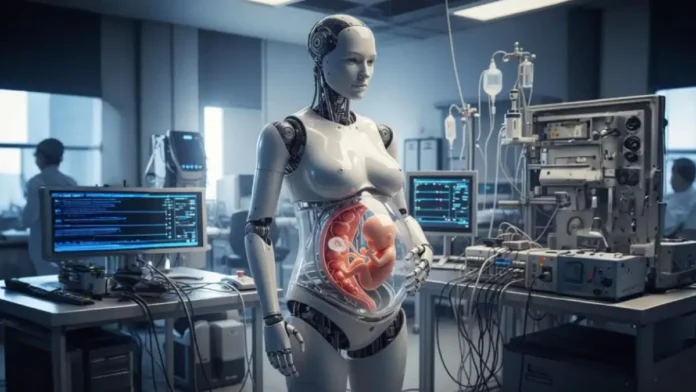 China desarrolla un robot humanoide que puede embarazarse y dar a luz