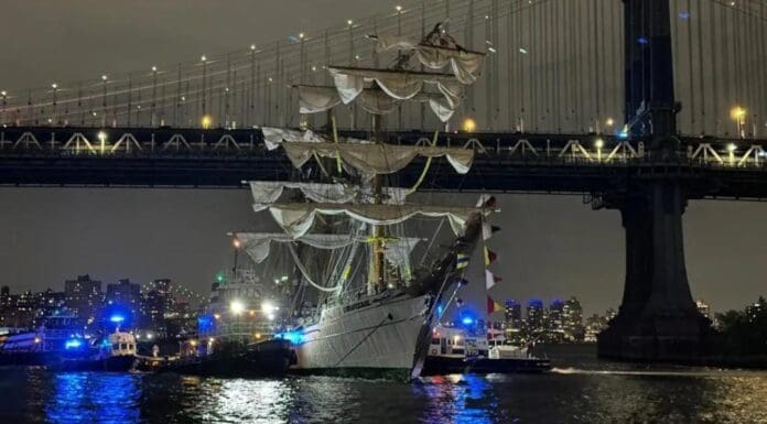 Marina oculta por cinco años información sobre accidente del buque Cuauhtémoc en Nueva York, Estados Unidos.