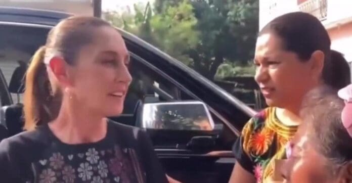 Claudia Sheinbaum rechaza un presunto regalo de Ángel Aguirre, exgobernador de Guerrero. Agradeció el gesto, pero no lo quiso.