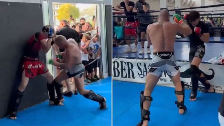 Video: Critican a Conor McGregor por golpear sin piedad a adolescentes durante un sparring en Italia