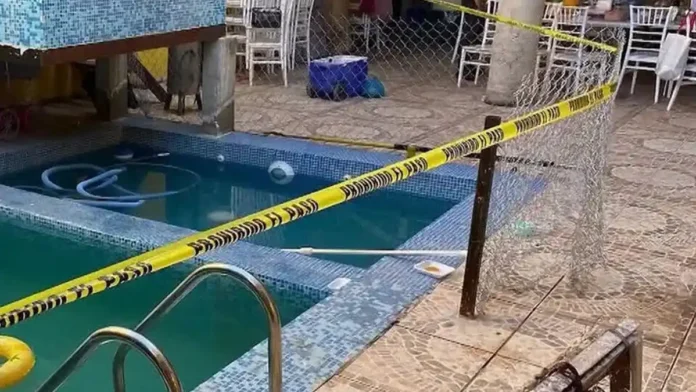 Hallan cadáver flotando en una piscina en Reynosa, Tamaulipas