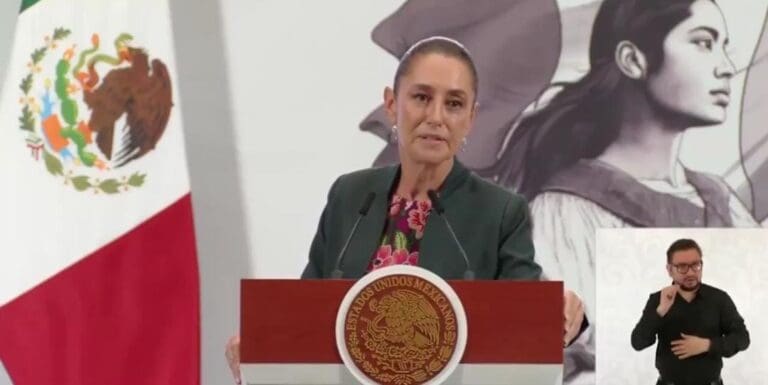 Claudia Sheinbaum Pardo llama autoritario y violento a "Alito" Moreno tras agresión a Gerardo Fernández Noroña.