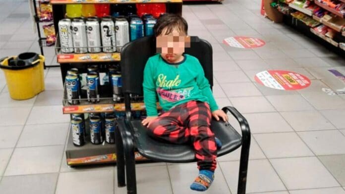 Rescatan a niño de tres años que deambulaba por las calles con la boca ensangrentada en Tampico, Tamaulipas