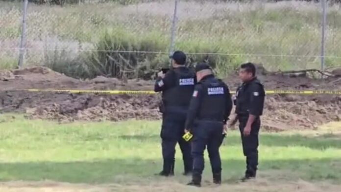 Encuentran cráneo y restos humanos en escuela secundaria en Acuiltlapilco, Tlaxcala