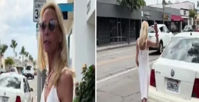 Joven es insultada por ondear la bandera de México en un negocio en California, Estados Unidos