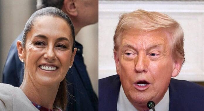 Claudia Sheinbaum es hermosa y elegante, pero a México lo gobierna la delincuencia organizada, dijo Donald Trump.