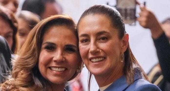 Reconoce Mara Lezama el apoyo del gobierno federal para reforzar seguridad y reducir delitos en Quintana Roo.