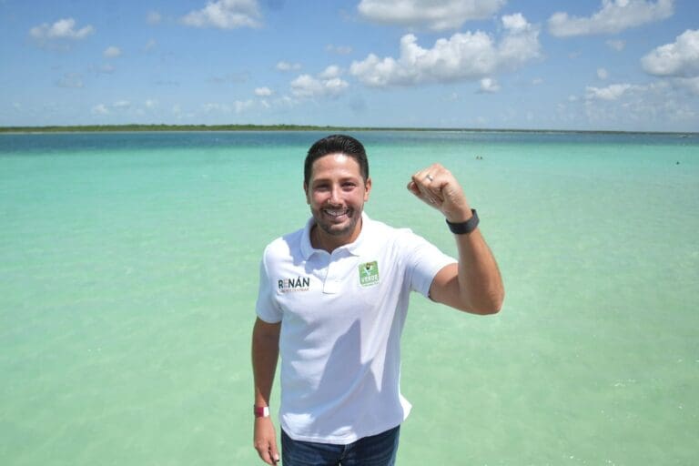 Renán Sánchez Tajonar: “Bacalar no está solo, el Verde defenderá la laguna”