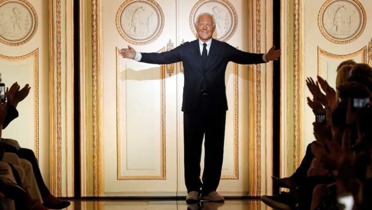 Muere el icónico diseñador de moda italiano Giorgio Armani a los 91 años