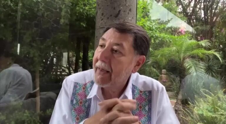 Denuncian los comuneros que la Guardia Nacional protege la casa de Gerardo Fernández Noroña en Tepoztlán, Morelos.