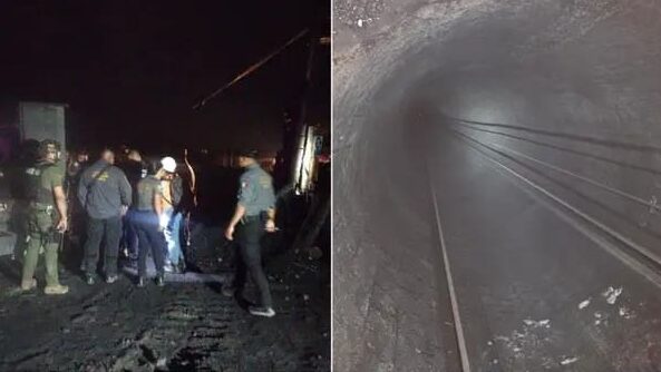 Rescatan con vida a ocho mineros atrapados en mina de carbón de Sabinas, Coahuila