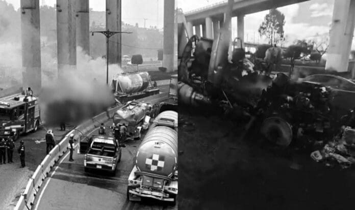 La Fiscalía de Cdmx investiga posible exceso de velocidad como causa de la explosión de pipa en Iztapalapa.