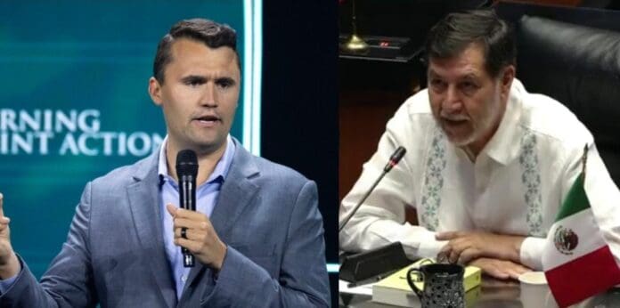 Critican al morenista Fernández Noroña por pedir un minuto de silencio por derechista Charlie Kirk en el Senado.