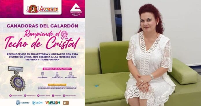 Concanaco Servytur México reconoce a Brisa Galván por su gran liderazgo