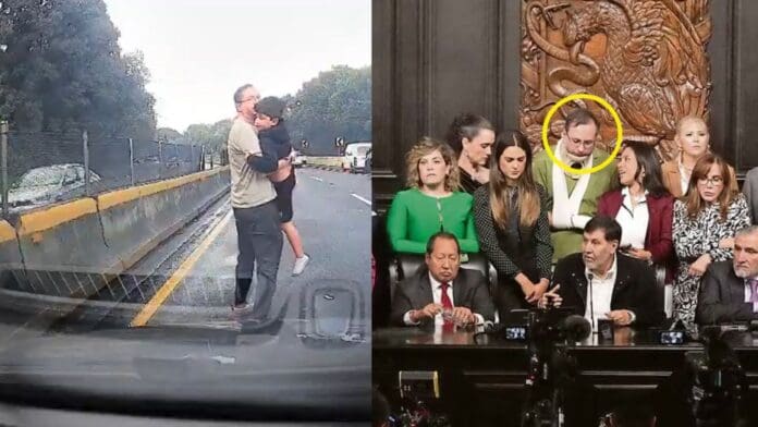 Video: Supuesto rescate de colaborador de Noroña golpeado por 