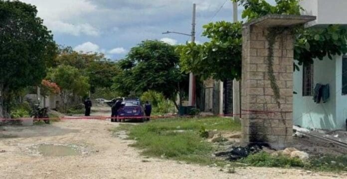 Sujeto asesina a la actual pareja de su exnovia en la Zona Continental de Isla Mujeres. Ya se investiga el caso, al parecer había amenazas.