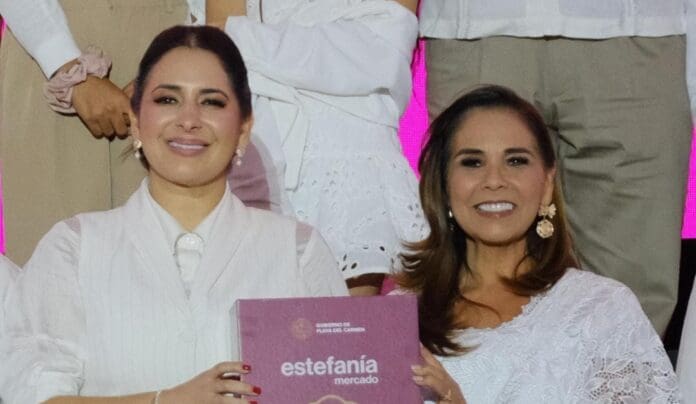 El Informe de Estefanía Mercado en Playa del Carmen ha sido el más sobresaliente de los 11 municipios de la entidad.