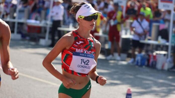 Mexicana Alegna González logra subcampeonato mundial en marcha de 20 kilómetros en Tokio, Japón