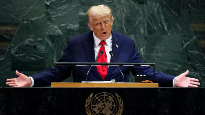 Donald Trump afirma en la ONU que Ucrania puede enfrentar a Rusia y recuperar su territorio