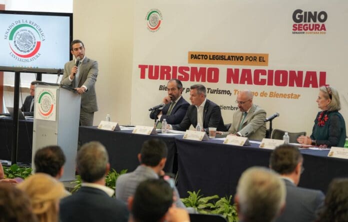 Impulsa Gino Segura el Pacto Legislativo por el Turismo Nacional