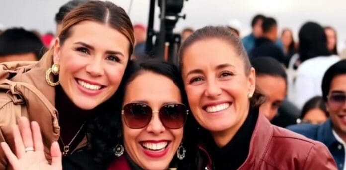 Gobernadora de BC, Marina del Pilar Ávila evita pronunciarse tras pedido de medicamentos a narco en Mexicali.